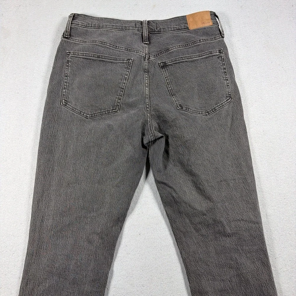 Madewell The Perfect Vintage Jean Women 30 High‎ Rise Tapered Black Minimalist